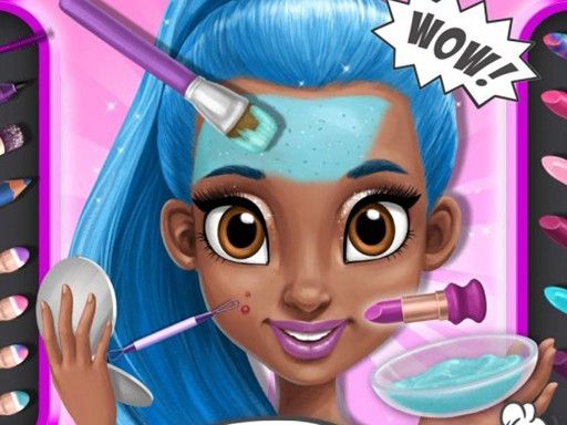 Super Water Girl Bath Time - browser game screenshot