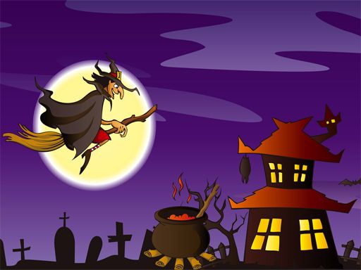 Halloween Illustrations Jigsaw Puzzle Halloween Illustrations Jigsaw Puzzle - browser game screenshot
