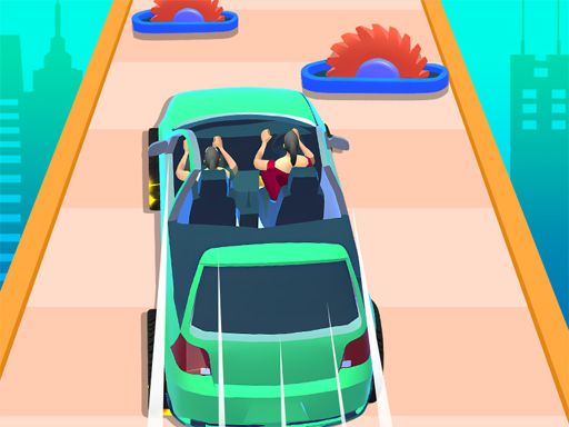 Driver Run 3D - browser game screenshot
