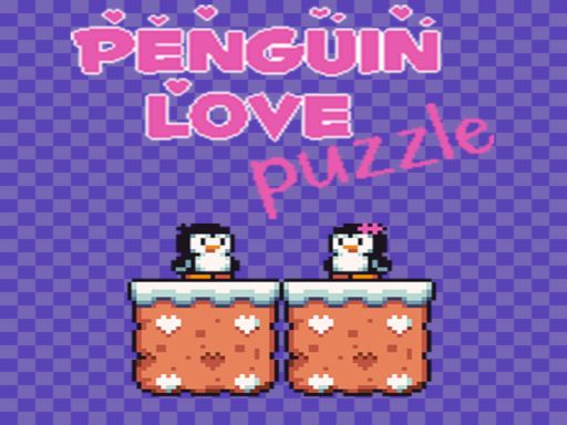 Penguin Love Puzzle - browser game screenshot