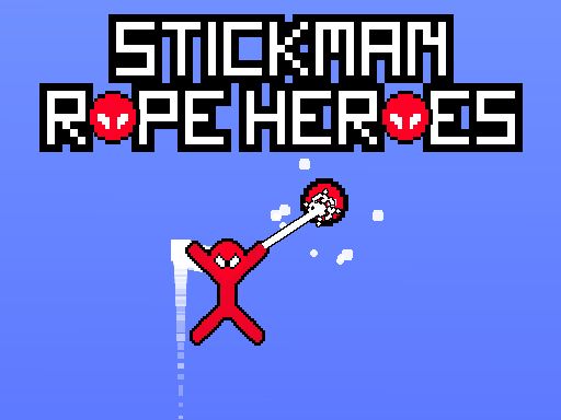 Stickman Rope Heroes Stickman Rope Heroes - browser game screenshot