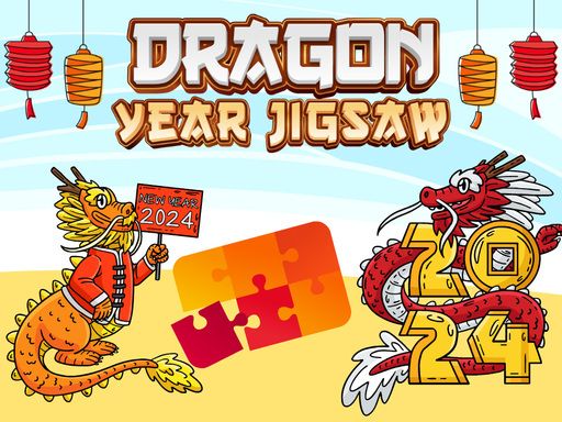 Dragon Year Jigsaw Dragon Year Jigsaw - browser game screenshot