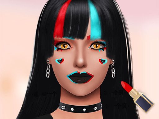 Makeup Artist Fashion Salon - browser game screenshot