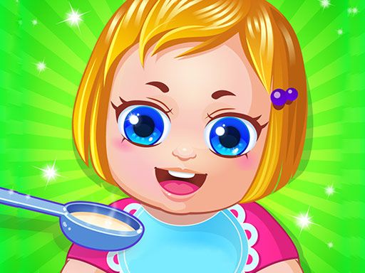 Baby Food Cooking - browser game screenshot