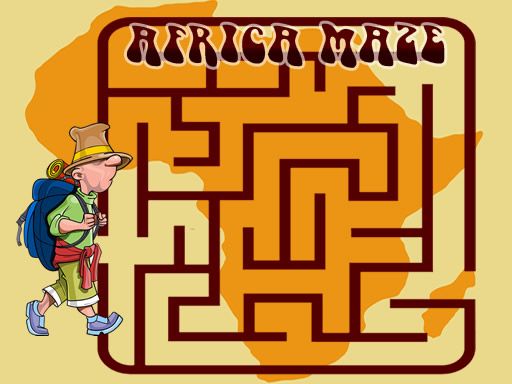 Africa Maze - browser game screenshot