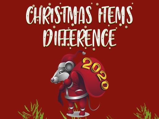 Christmas Items Differences - browser game screenshot