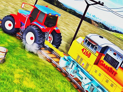Towing Train - browser game screenshot