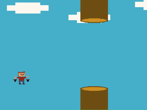 fly man - browser game screenshot