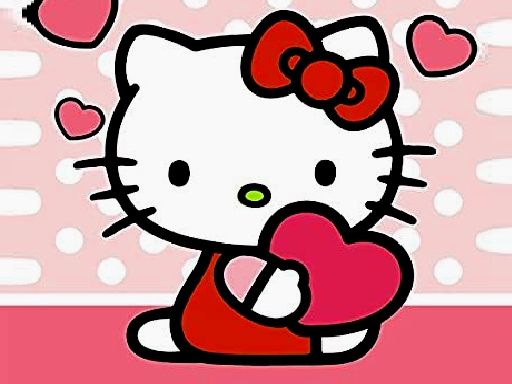 Hello Kitty Spot the Difference - browser game screenshot