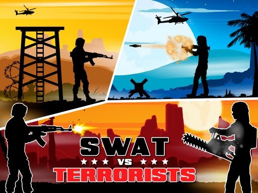 SWAT Force vs TERRORISTS - browser game screenshot