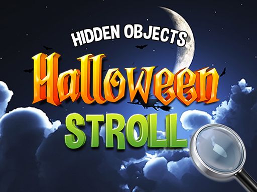 Hidden Objects Halloween Stroll Hidden Objects Halloween Stroll - browser game screenshot