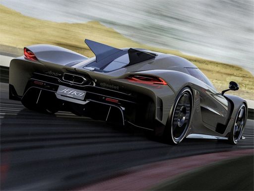 Koenigsegg Jesko Absolut Slide - browser game screenshot