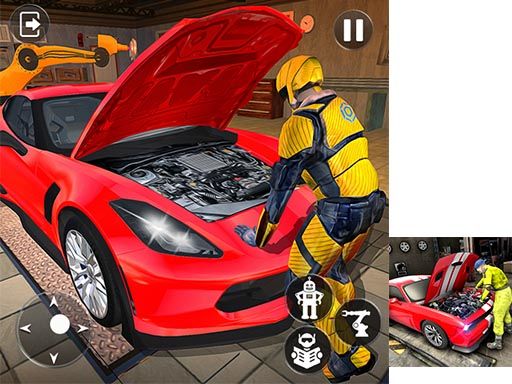 Car Mechanic Auto Workshop Repair Garage - browser game screenshot