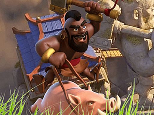  Hog Rider - browser game screenshot