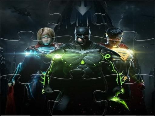 Batman Match3 Slide Puzzle - browser game screenshot
