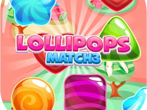 Lollipops match - browser game screenshot