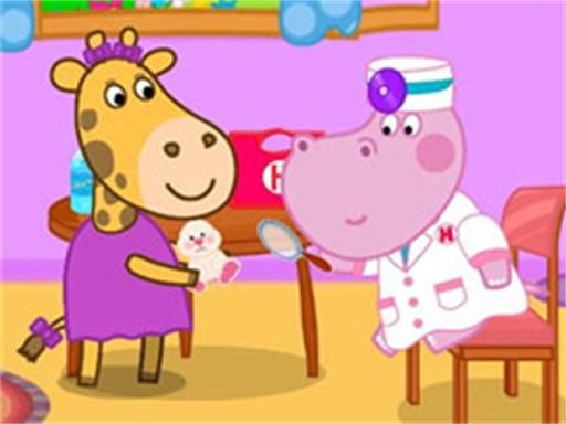 Hippo Toy Doctor Sim Game - browser game screenshot