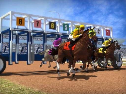 Bet Horse Racing - browser game screenshot