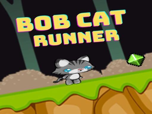 Bob Cat Runner - browser game screenshot