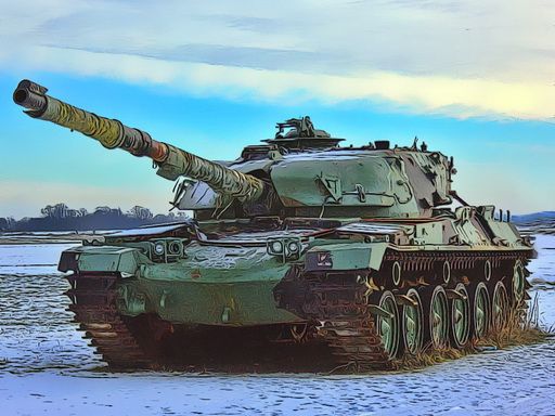 Military Tanks Jigsaw Military Tanks Jigsaw - browser game screenshot