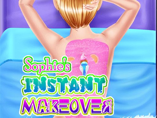Sophie Instant Makeover - browser game screenshot