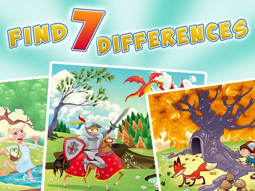 Find 7 Differences - browser game screenshot