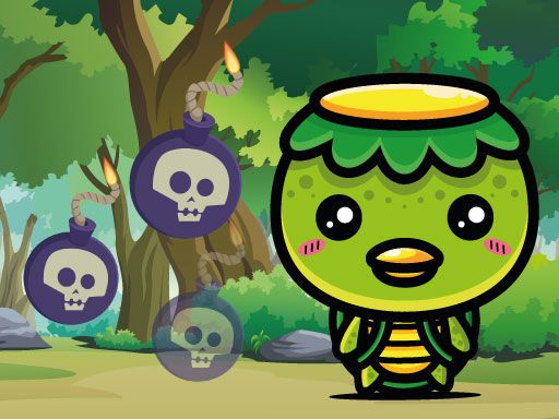 Peckish Kappa - browser game screenshot