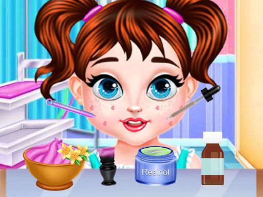 Baby Taylor Skin Trouble - browser game screenshot