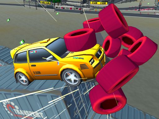 Miami Car Stunt - browser game screenshot