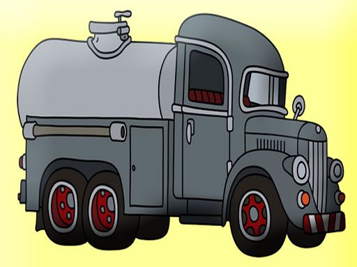 Tank Trucks Coloring - browser game screenshot