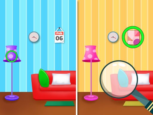 Find The Difference - browser game screenshot