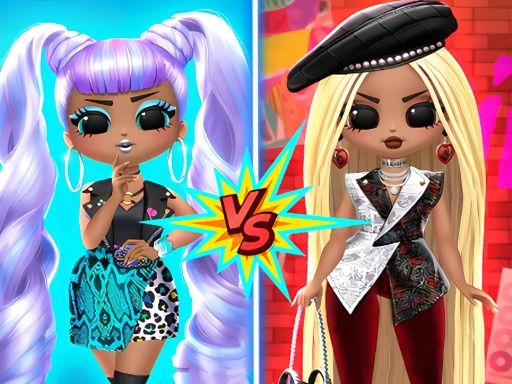 OMG Fashion Doll Creator - browser game screenshot