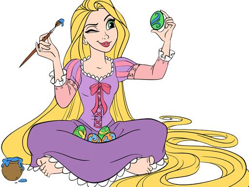 Princess Easter Egg - browser game screenshot