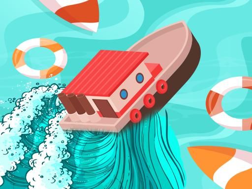 Dash and Boat - browser game screenshot