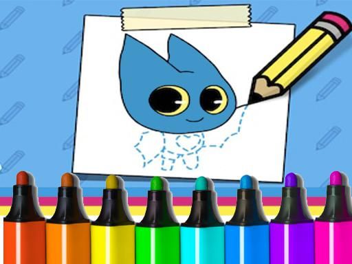 Mao Mao: How to Draw Adorabat - browser game screenshot