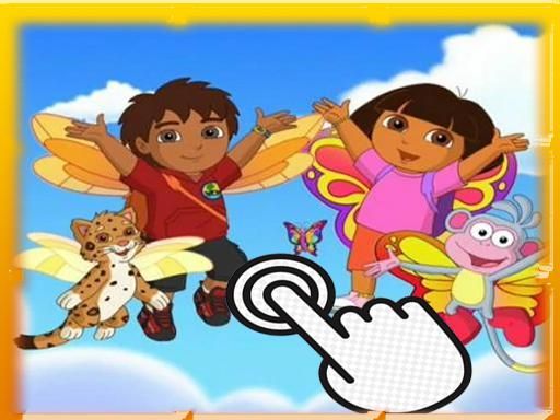 Dora the Explorer Clicker GAme Dora the Explorer Clicker GAme - browser game screenshot