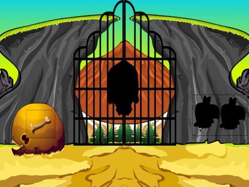 Skull Gate Escape - browser game screenshot