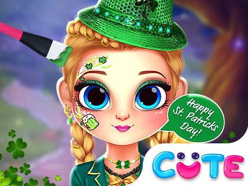 Little Lily St.Patricks Day Photo Shoot - browser game screenshot