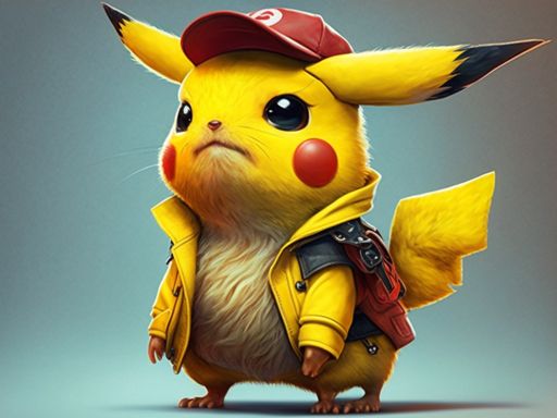 Super Pikachu - browser game screenshot
