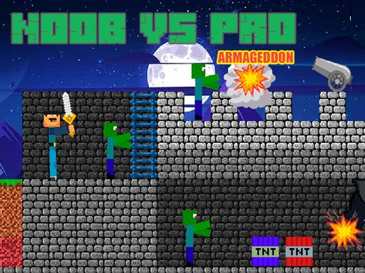 Noob vs Pro - Armageddon - browser game screenshot