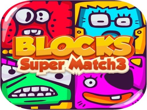 Blocks  Match3 - browser game screenshot