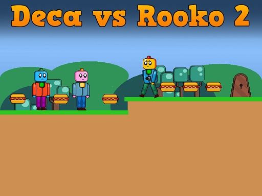 Deca vs Rooko 2 - browser game screenshot