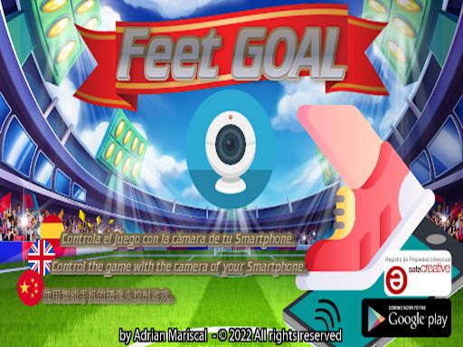 Feet Goal - browser game screenshot