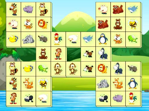 Animals Connect - browser game screenshot