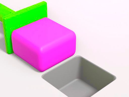 Push The Block 3D Push The Block 3D - browser game screenshot