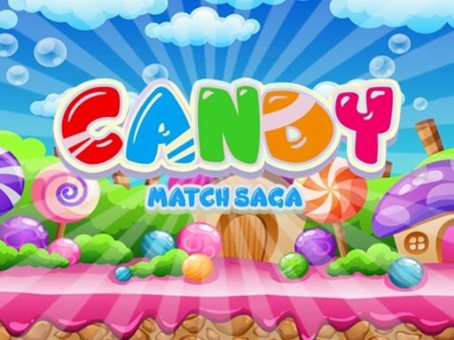 Candy Match Saga - browser game screenshot