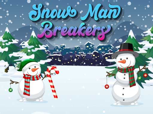 Snow Man Breakers - browser game screenshot