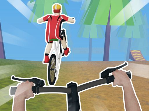 Bicycle Rush 3D - browser game screenshot