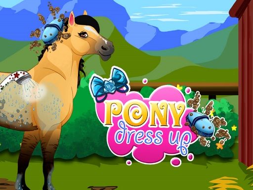Pony Dress Up Pony Dress Up - browser game screenshot