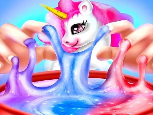 Kids Unicorn Slime  - browser game screenshot